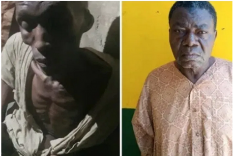 Police release photo of man who locked up his 30-year-old son for 7 years (photos)