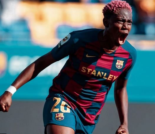 Ballon d'Or Awards: Asisat Oshoala nominated for 2022 Women’s award (Full list) 1 Asisat Oshoala e1621262671449