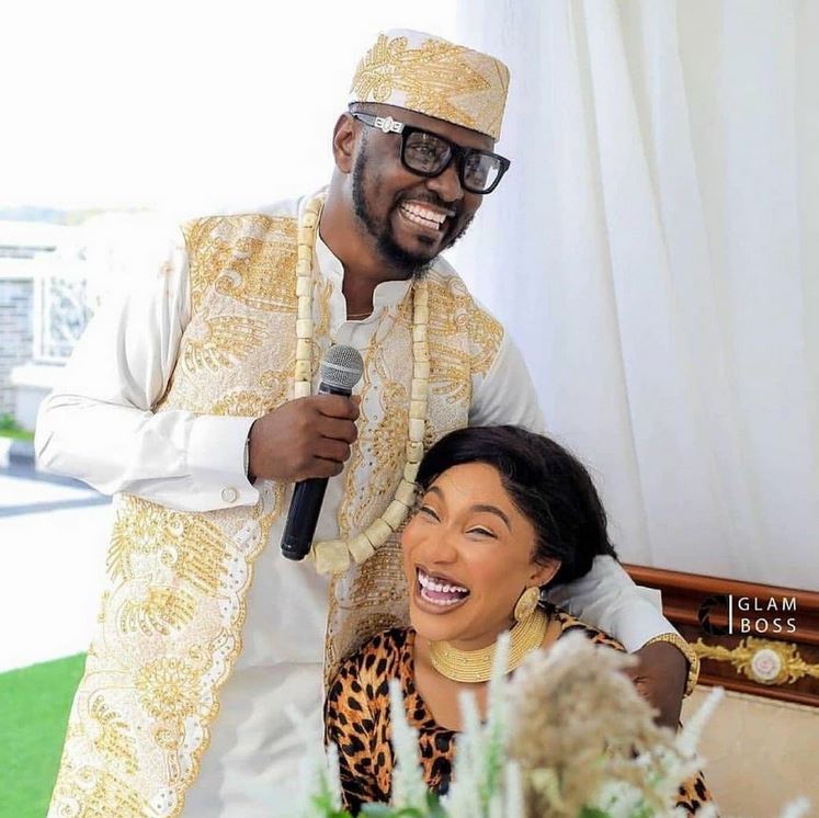 Pictures of Tonto Dikeh and her Boyfriend during his birthday 1 Tonto loves