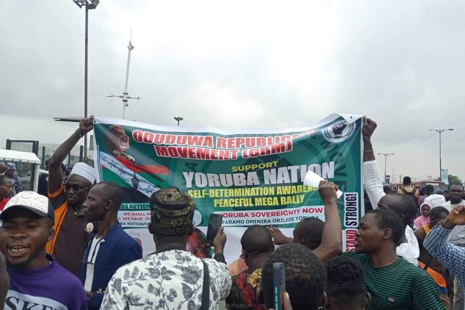Police ARREST Yoruba Nation protesters in Lagos (photos) 1 1 5