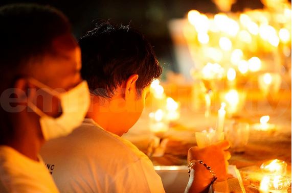 T.B Joshua’s widow, Evelyn, leads candlelight procession for the late Founder (photos) 5 5 4