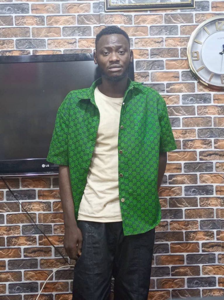 A young blackmailer arrested after extorting N7 million from lady he threatened to release her nude photos (photo) 1 A