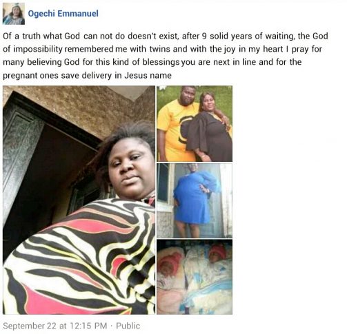 Testimony Time: Nigerian couple celebrates twin babies after 9 years of childlessness 4 4