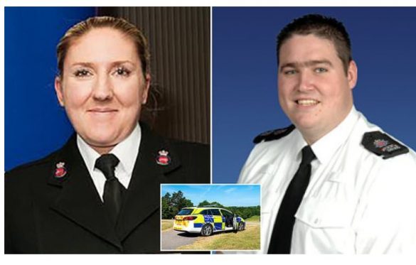 Sgt Molly Edwards and PC Richard Paton