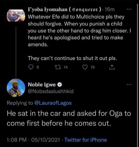 Why BBNaija's Efe allegedly blacklisted after he won the reality show? 1 1 6
