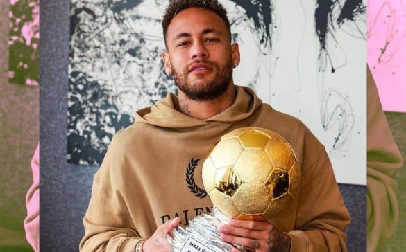 Neymar grabs the prestigious Samba Gold award
