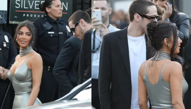 Kim Kardashian makes red carpet debut with Pete Davidson (photos) 2 Kim Kardashian makes red carpet debut with Pete Davidson 2