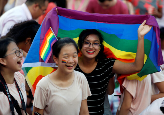Singapore gay activists