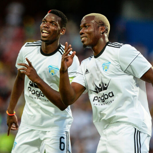 Pogba and his brother