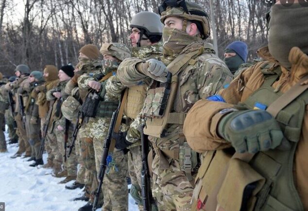 Russian regiment in Ukraine