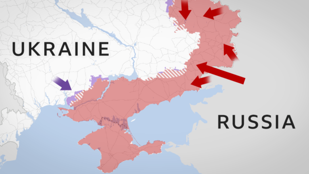 Ukraine is fast retaking back their stolen lands