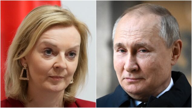 President Putin and Liz Truss