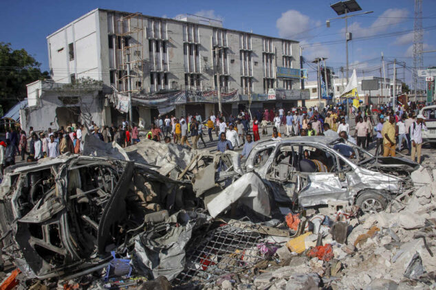 Bomb explosion hits Somalia